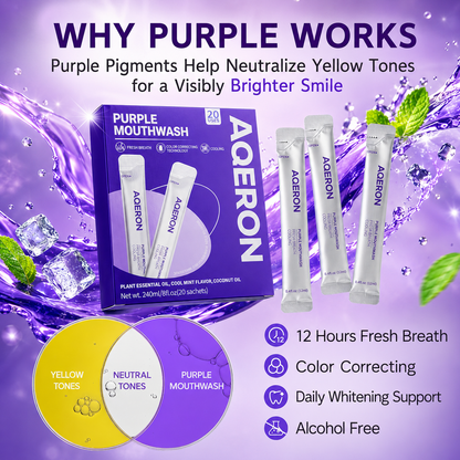 GlowSmile Purple Mouthwash™