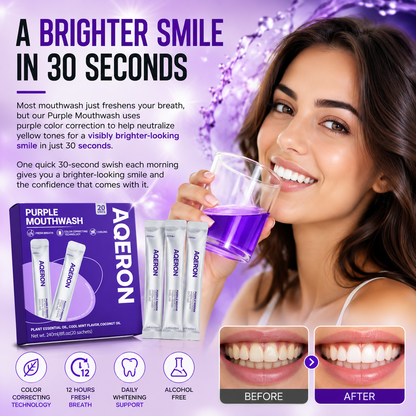 GlowSmile Purple Mouthwash™